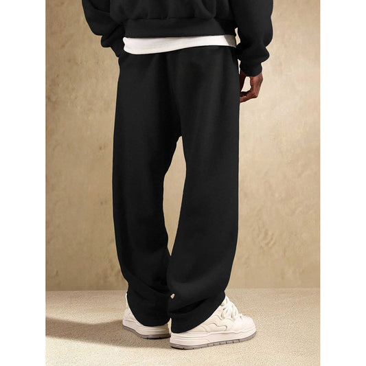 Men's Loose Hooded Sweater Casual Sweatpants Suit